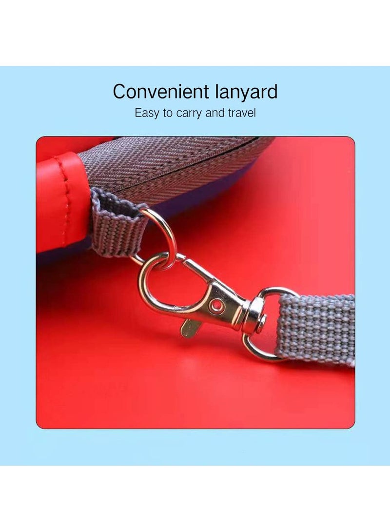 عام حقيبة حمل لطيفة لمفتاح نينتندو سويتش سويتش أوليد، حقيبة حمل محمولة ذات غلاف صلب من كاواي للسفر مع 12 فتحة لبطاقات الألعاب - Image 4