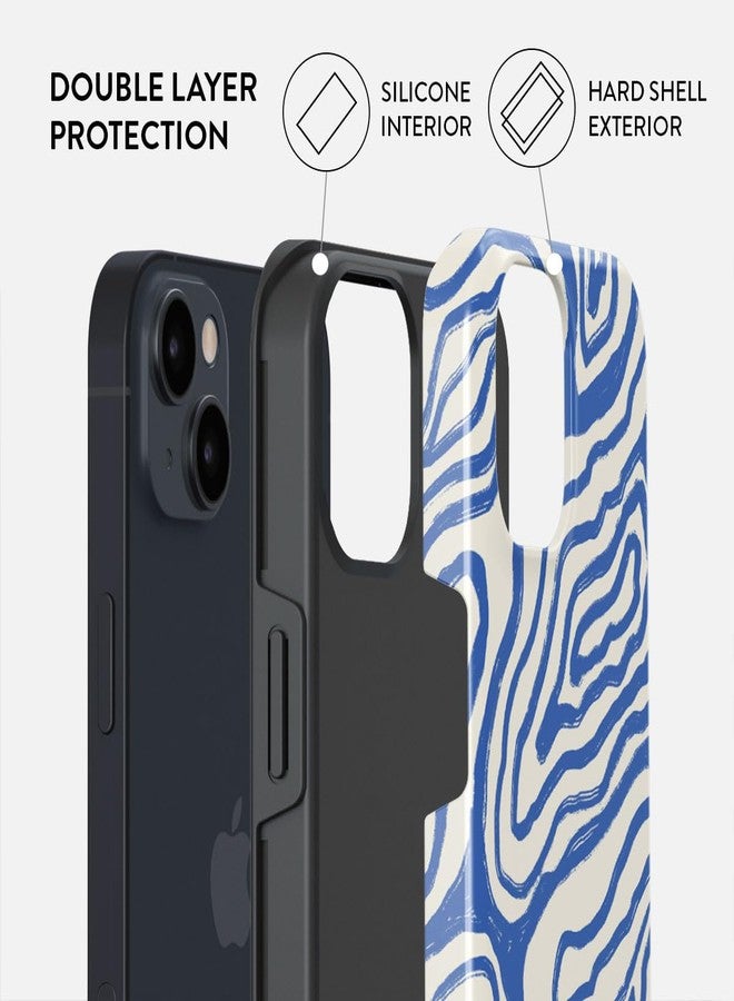 BURGA Phone Case for iPhone 15 Plus - Cute, Trendy, Aesthetic, Pattern Phone Cover, Hard Shell Protection - fits Apple iPhone 15 Plus Case for Women and Men - Image 2