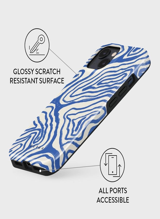 BURGA Phone Case for iPhone 15 Plus - Cute, Trendy, Aesthetic, Pattern Phone Cover, Hard Shell Protection - fits Apple iPhone 15 Plus Case for Women and Men - Image 3