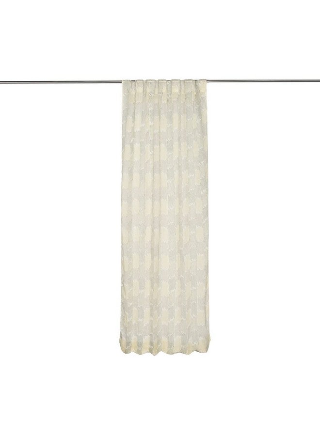 Fabindia Fabindia Ihania Linen Printed Curtain 1.1m x 2.1m - 7feet Curtains - Image 2