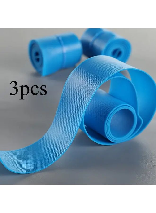 مشابك مرنة قابلة لل التخلص موصلات سريعة وسهلة لأصفاد النبض للرياضات في الهواء الطلق والسفر باللون الأزرق - Image 1