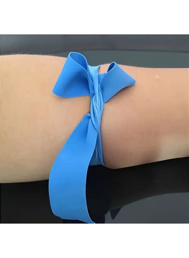 مشابك مرنة قابلة لل التخلص موصلات سريعة وسهلة لأصفاد النبض للرياضات في الهواء الطلق والسفر باللون الأزرق - Image 3