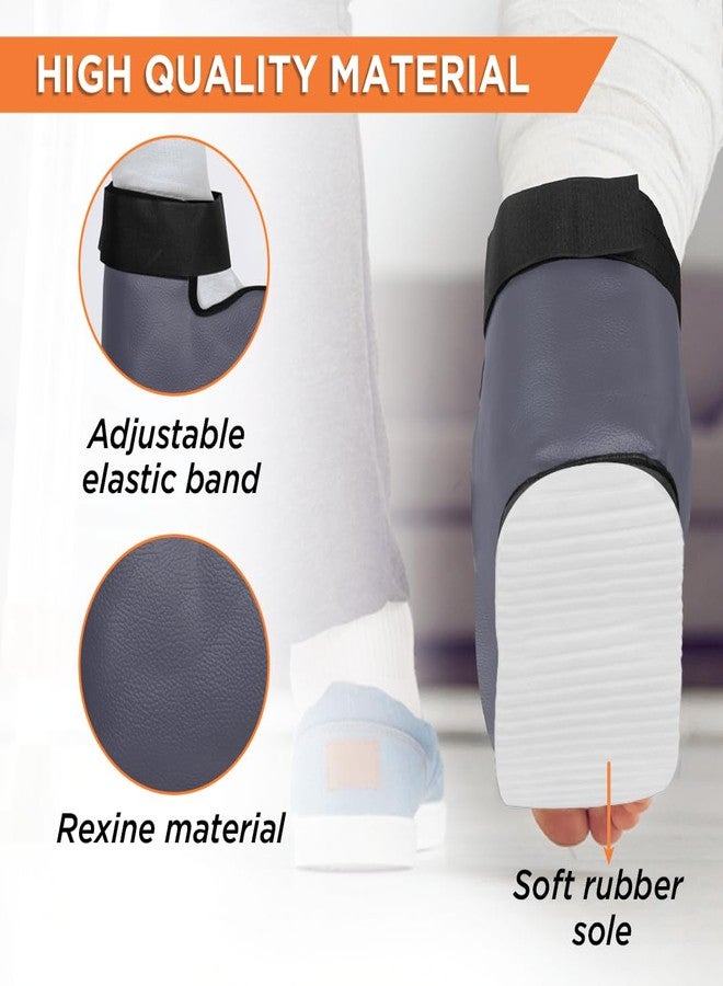 Vissco Cast Shoe, Provides Stability & Protection while the Leg is in Plaster - XL(Grey) - Image 5