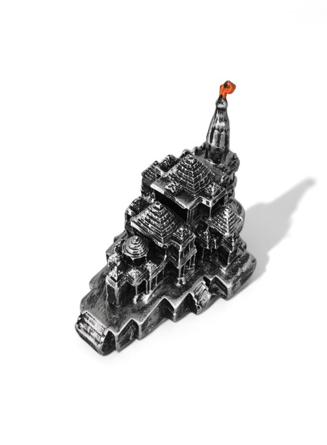 DecorDazz Ram Mandir Ayodhya Model Authentic Design - Perfect for Home Temple (Silver Color) - Image 3