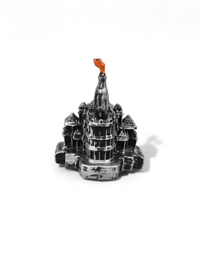 DecorDazz Ram Mandir Ayodhya Model Authentic Design - Perfect for Home Temple (Silver Color) - Image 4