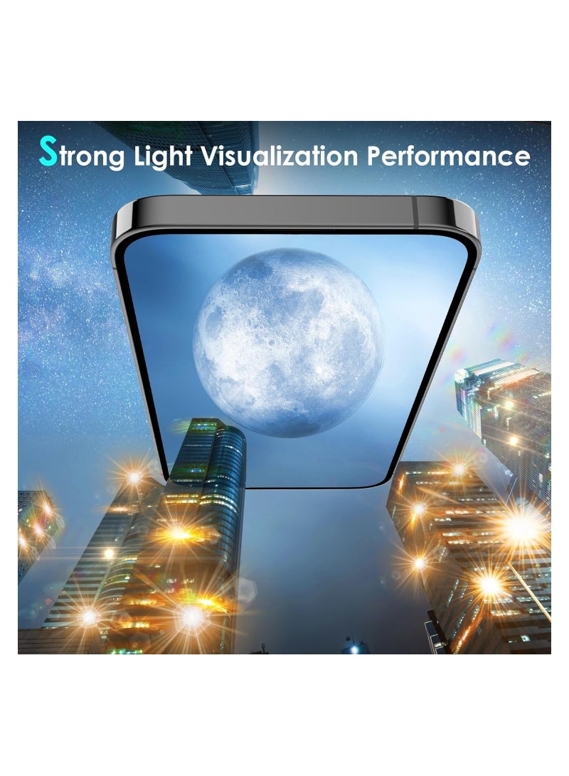 Case Compatible With iPhone 15 Pro Case with Integrated Camera Lens Protection, [Seamless Work] [Metallic Glossy Soft Bumper], Diamond Clear Stylish Case (Natural Titanium) - Image 4