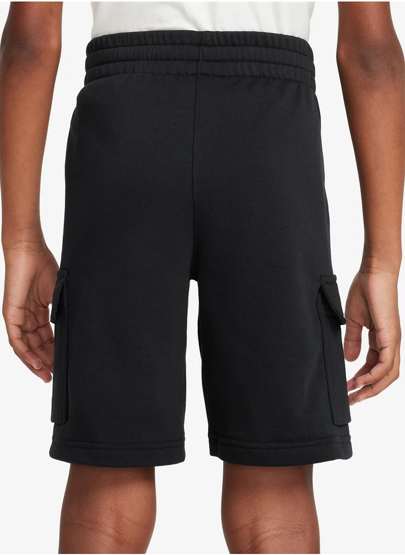 Nike Kids Nsw Lbr Club Fitted Cargo Shorts