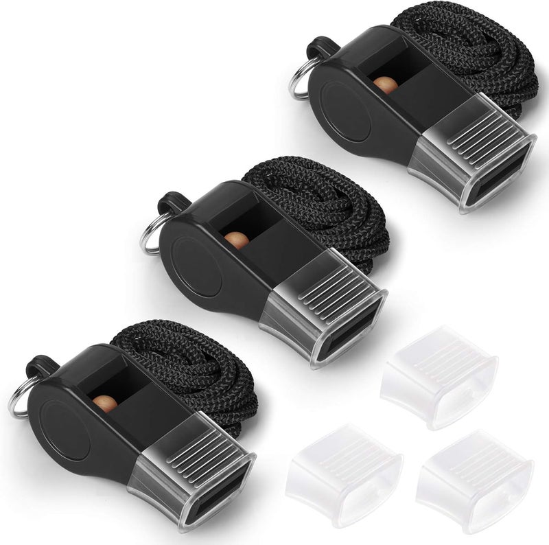 FYA Whistle with Lanyard and Mouth Grip, Super Loud Sports Whistles, Perfect for Coaches, Referees, Emergency, Lifeguard, Survival, Outdoor - Image 1