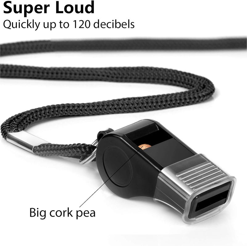 FYA Whistle with Lanyard and Mouth Grip, Super Loud Sports Whistles, Perfect for Coaches, Referees, Emergency, Lifeguard, Survival, Outdoor - Image 2