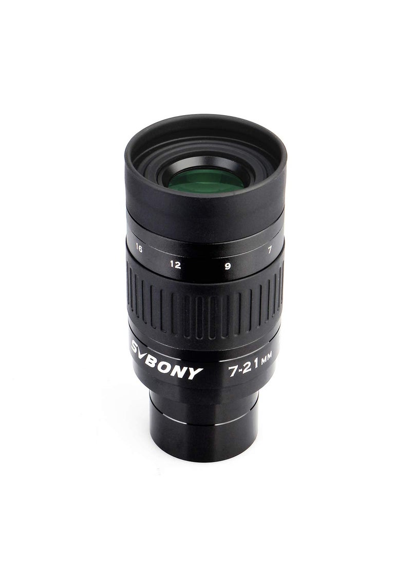 SVBONY SVBONY SV135 Zoom Eyepiece, Zoom 7 to 21mm 1.25 Inch Telescope Eyepiece, 6 Element 4 Group Telescope Accessories for Astronomic Telescopes Visual  - Image 1