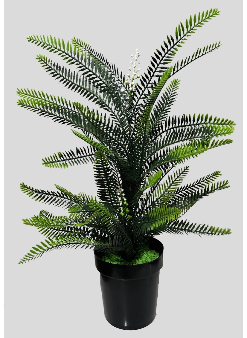 Artificial Flower 65 cm Dense Leaves Fouger Plant in Black Pot - pzsku/ZCE3FC731D0B48711B2D5Z/45/_/1730752329/7f24d993-f346-4916-8441-c712d5a15af4