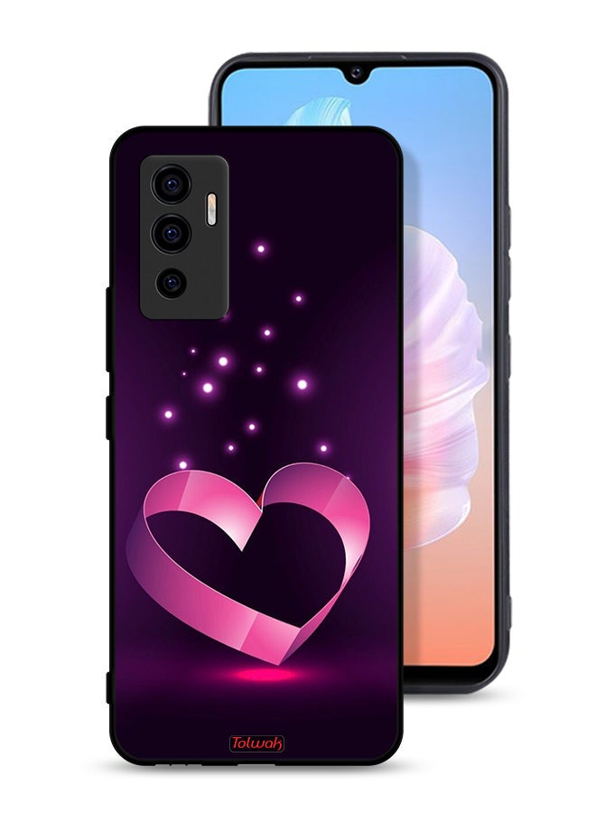 Tolwak Vivo V23e Protective Case Cover Heart Art - Image 1