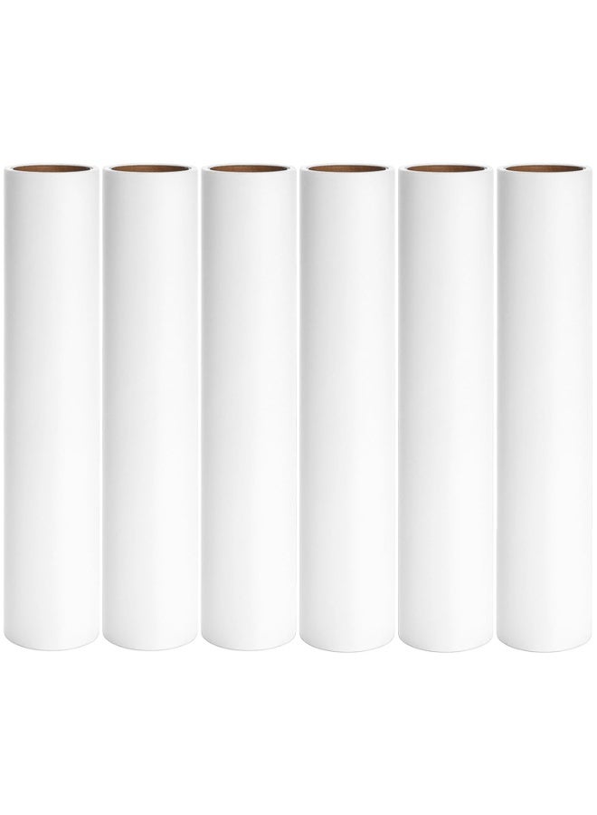 بكرات كبيرة لإزالة شعر الحيوانات الأليفة، شديدة اللزوجة، بكرات مقاس 9.45 بوصة، مقبض طوله 100 سم، ممسحة لاصقة للسجاد والأرضيات والأرائك والأسرة (6 عبوات فقط) - Image 1