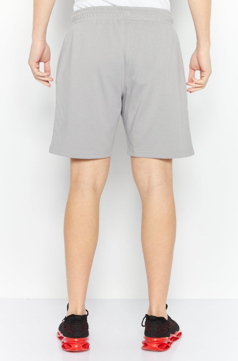 DKNY Sport Men Sportswear Fit Drawstring Training Shorts, Silver  - Image 4