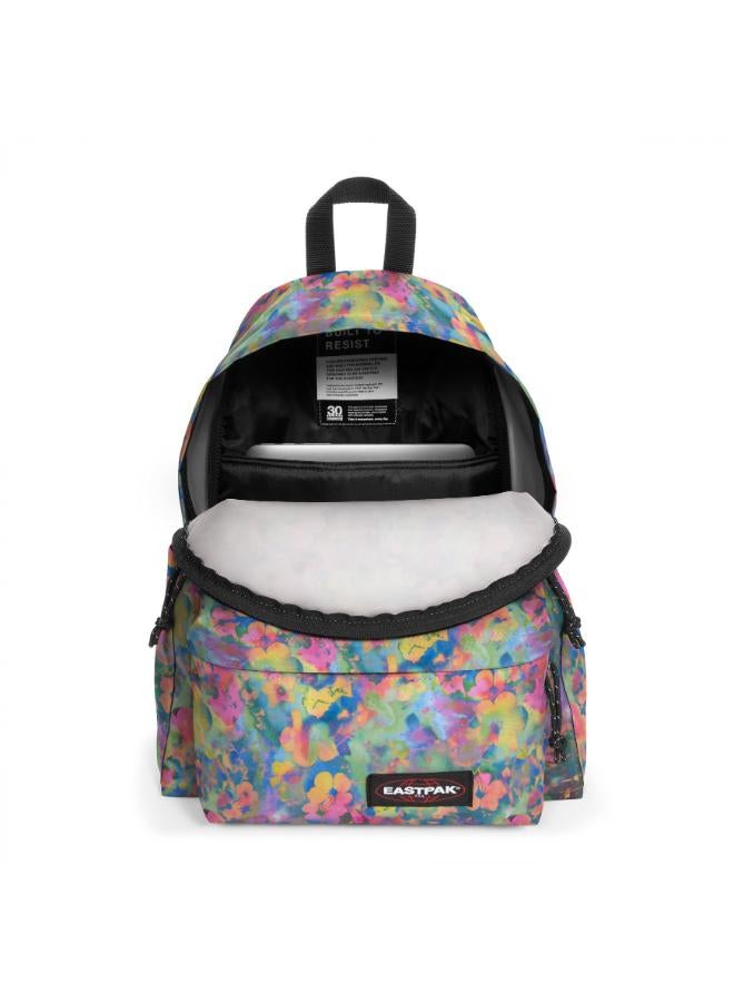 EASTPAK Day Pak'R Flowerblur Mix Medium backpack with bottle holder and laptop sleeve - Image 4