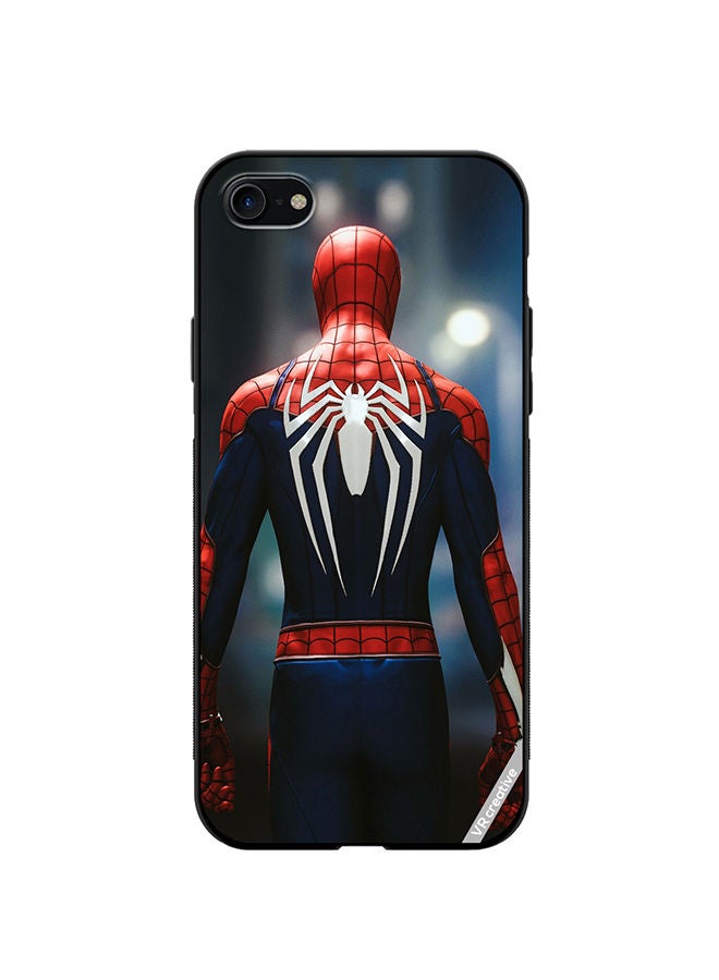 VR CREATIVE Protective Case Cover For Apple iPhone 7/8/SE 2020 Spiderman Back Design Multicolour - Image 1