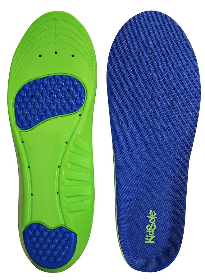 KidSole Memory Foam Sport Plus + Children's Athletic Memory Foam Replacement All-Purpose Comfort Insole for Children - Alleviates General Foot Pain (24 CM) Kids Size 3-6 - Image 2
