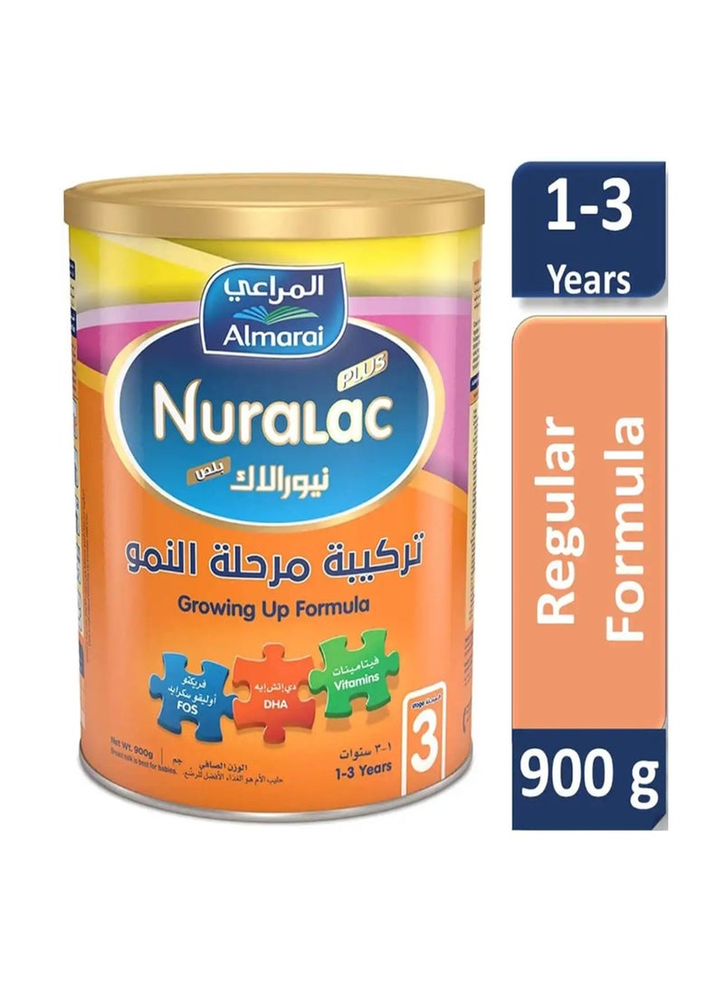 Nuralac Plus Milk (3) Growing Up 900 gm