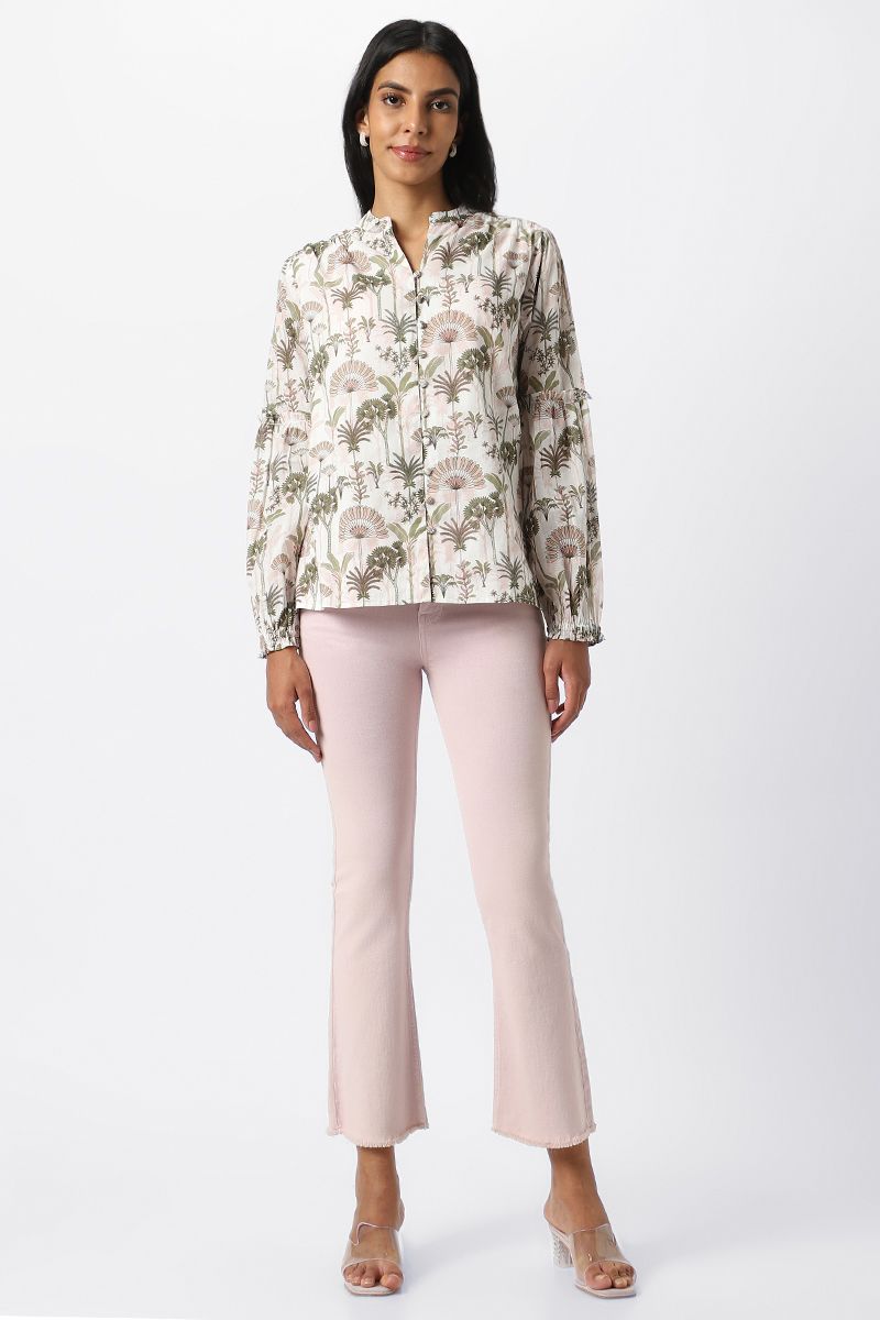 RINA floral women shirt - Image 4