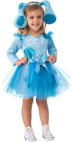 Rubies Blues Clues And You Blue Costume Tutu Dress for Kids Girls Small - Image 1