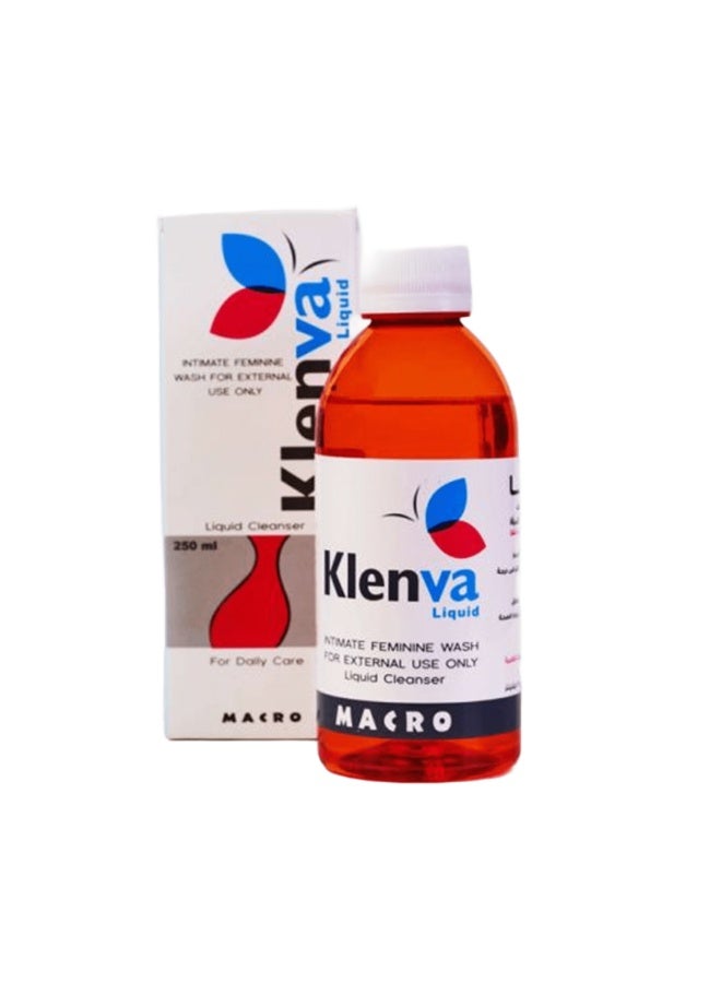 ماكرو سائل كلينفا - منظف سائل أنثوي - 250 مل