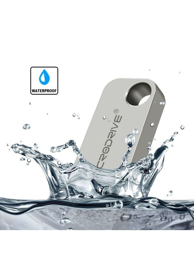 BURAQ MicroDrive 16GB USB 2.0 Mini Semi-circular Metal U Disk  - Image 3