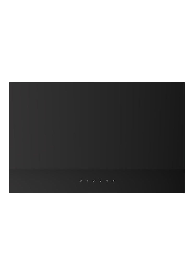 Teva kitchen Decorative Hood 90 cm, flow power 800m3\h, Touch control, 4 Speed Levels - internal and external recycle 90-2TC-850- BLACK  - Image 4