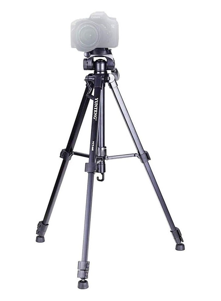 يونجتنج حامل ثلاثي احترافي مع رأس مخمد بان سائل لكاميرات SLR/DSLR كانون ونيكون + حقيبة حمل - Image 2