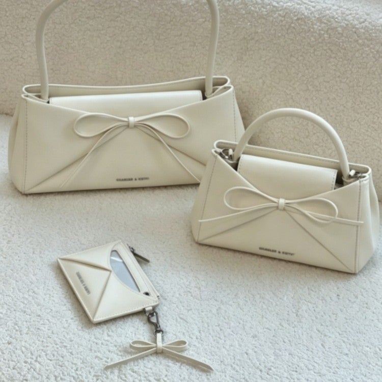CHASER&KITTY Women's PU Bow Geometric Shoulder Bag - Image 2
