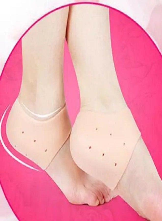 Generic 1 Pair Kristor Silicone Moisturising Heel Swelling Foot Support  - Image 4