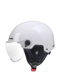 Bicycle helmet, unisex fall protection helmet, with detachable PC goggles, sports climbing outdoor 3C safety certification，white - pzsku/ZCE4088A80EE42FEBB5F8Z/45/_/1734762653/ba8ff90a-41a1-4939-8558-accee107e326