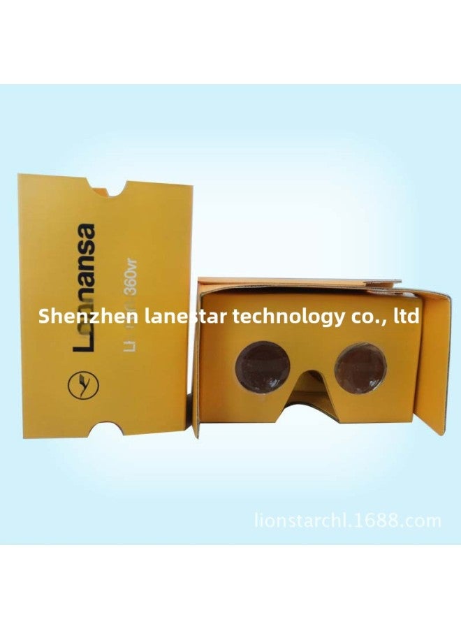 Mobile Phone Google Cardboard VR Second Generation Digital Glasses Color Printing Processing-Color:Other  - Image 1