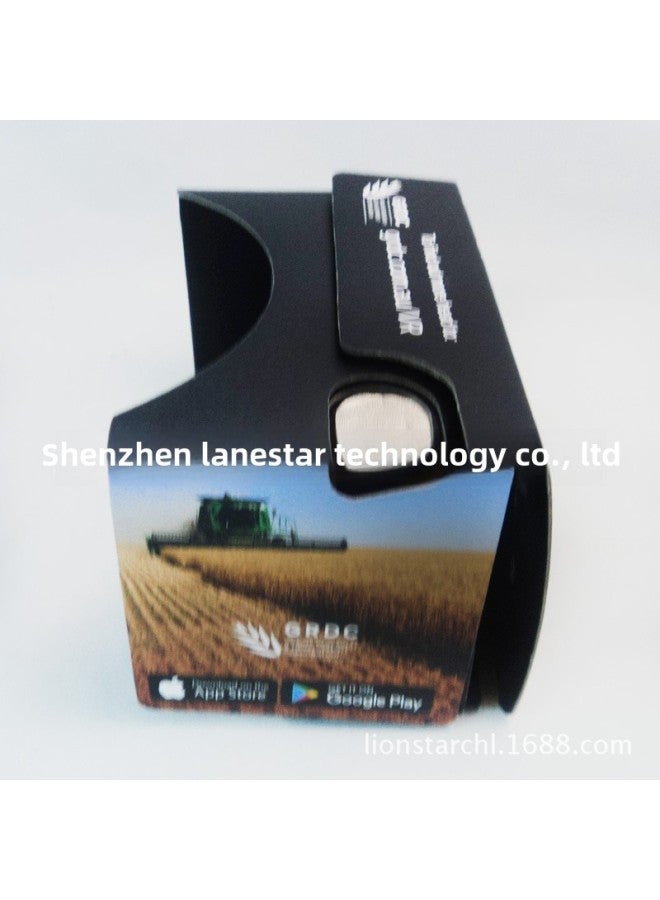 Mobile Phone Google Cardboard VR Second Generation Digital Glasses Color Printing Processing-Color:Other  - Image 4