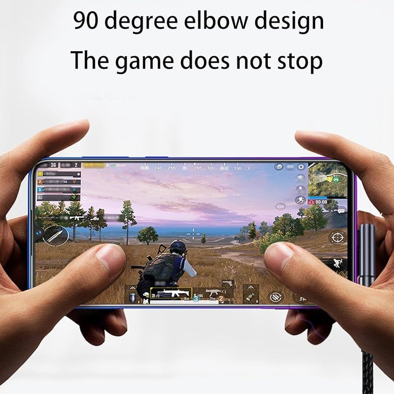 USB 3 1 Male To Female 90 Degree USB C Extender Aluminum Alloy Extension Adapter - Image 3