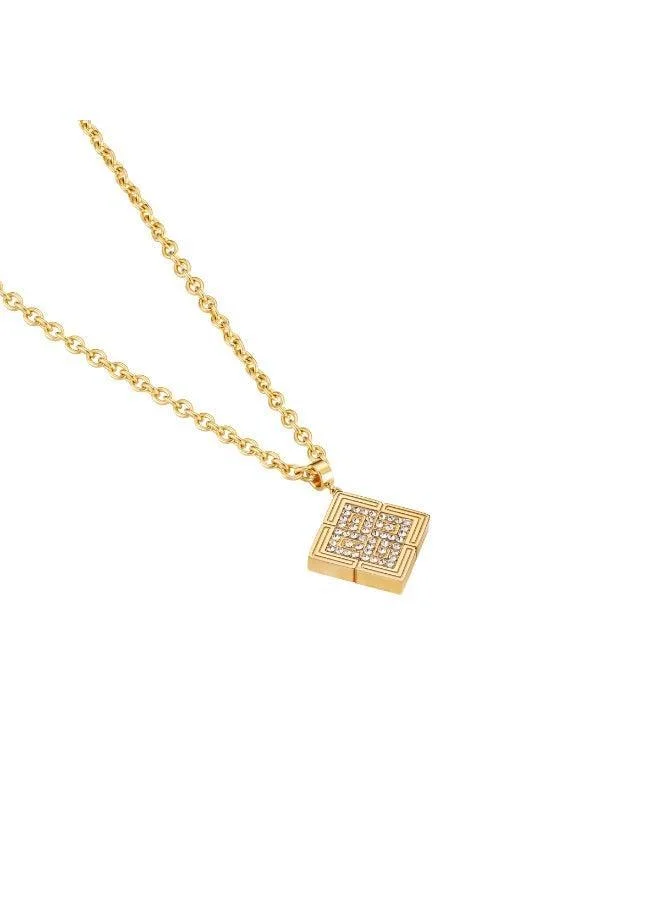 Guy Laroche Vivienne Gold Plated Pendant Necklace for Women