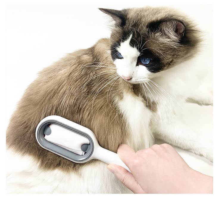 Rasikvar Lint Rollers Brush Reusable Sticky Picker Cleaner Roller, Travel Pet Hair Removal Comb, Lint Cleaning Roller Remover Brush for Clothes, Furniture, Carpet, Dog Fur, Sweater, Dust & Dirt - Image 5