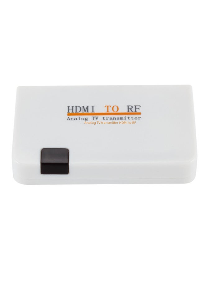 Generic Hdmi To Rf Analog Tv Transmitter Hdmi Signal Transmission Frequency Wired Signal Converter-Color:British Standard Power Supply  - Image 4
