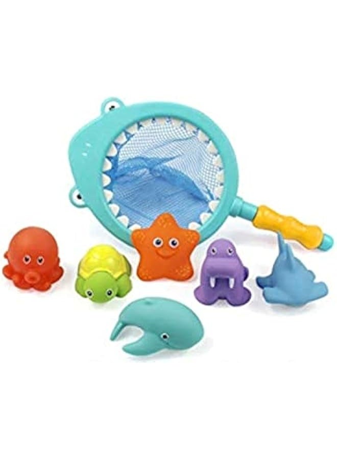 7 قطع/مجموعة ألعاب استحمام للأطفال الأولاد والبنات، لعبة مائية للسباحة في المسبح الممتع - Image 1