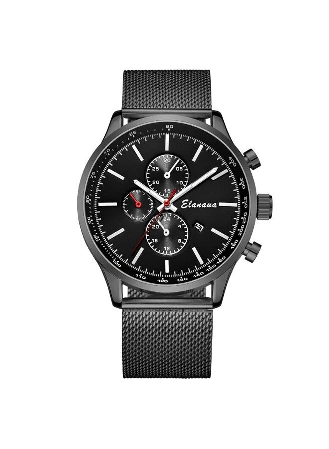 Elanova A wristwatch with hands made of stainless steel model EL49B. - Image 1