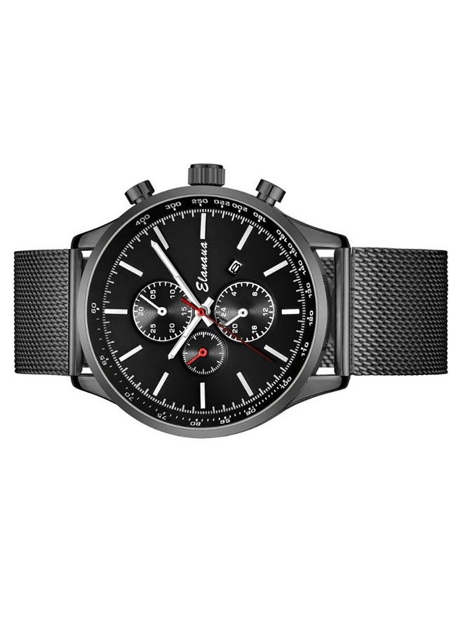 Elanova A wristwatch with hands made of stainless steel model EL49B. - Image 2