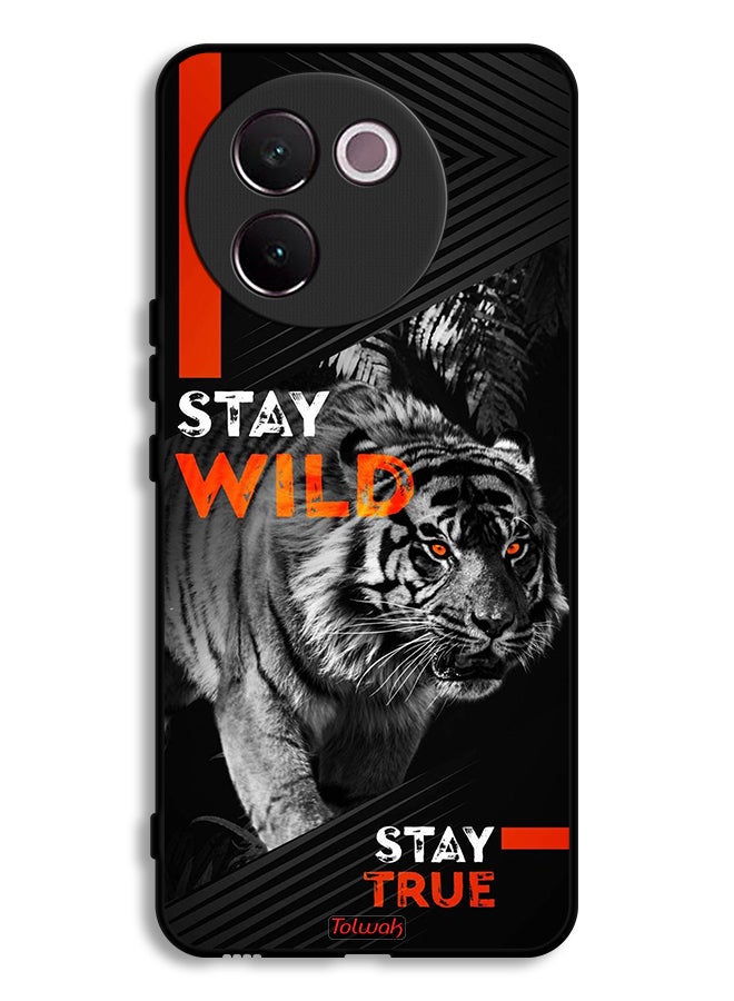 Tolwak Vivo V30e 5G Protective Case Cover Stay Wild Stay True  - Image 1
