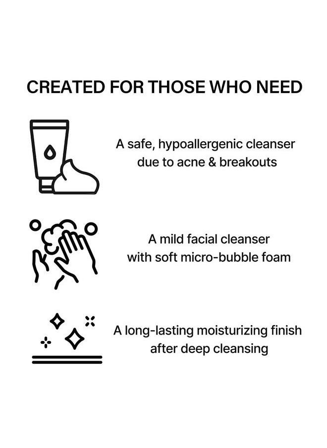 celimax Noni Acne Bubble Cleanser 155Ml Subacidic Microbubble Foam Cleanser Bha Aczero Calming Soothing  - Image 4