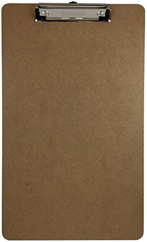 Trade Quest Legal Size Clipboard Low Profile Clip 9'' x 15'' Single (Pack of 1) - Image 1