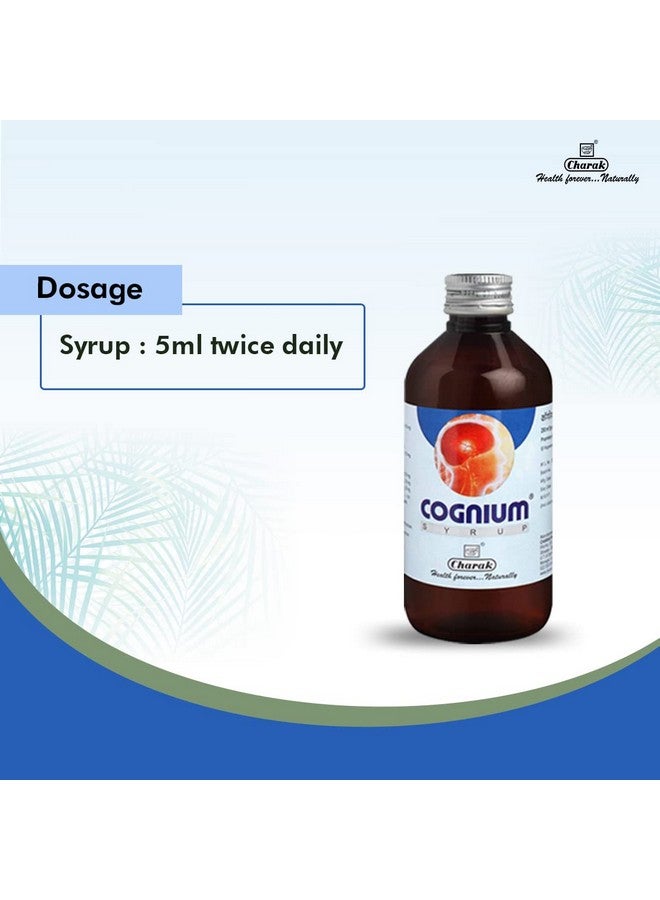Charak شراب شراك فارما كوجنيوم لصحة الدماغ ووظيفة الذاكرة - 200 مل (عبوة من 2) - Image 5