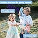 AIERSA Smoke Bubble Machine for Kids Magic Smoke Bubble Wand with Gloves Elastic Bubble Fog Wand Colorful Bubble Machine with Smoke - Image 4