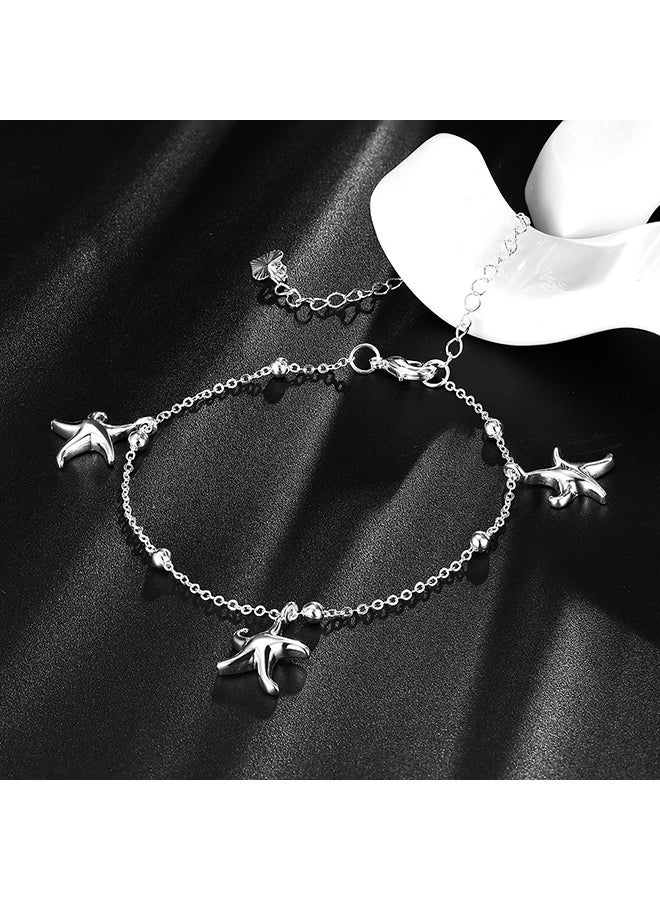 Fashion Design Foot Jewellery Plated Chain Anklet  Lknspca078 - Image 3