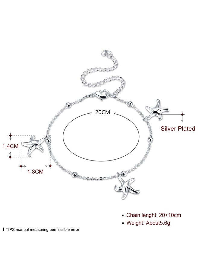 Fashion Design Foot Jewellery Plated Chain Anklet  Lknspca078 - Image 2