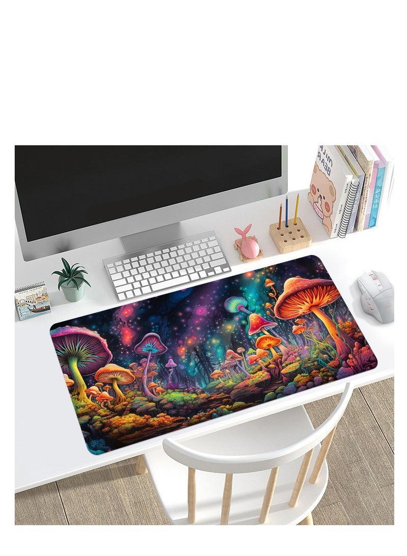 Large Mouse Pad Extended Gaming Mouse Pad Non-Slip Rubber Base Mouse pad Office Desk Mat Smooth Cloth Surface Keyboard Mouse Pads for Computers 800 X300 X 3mm - Image 1