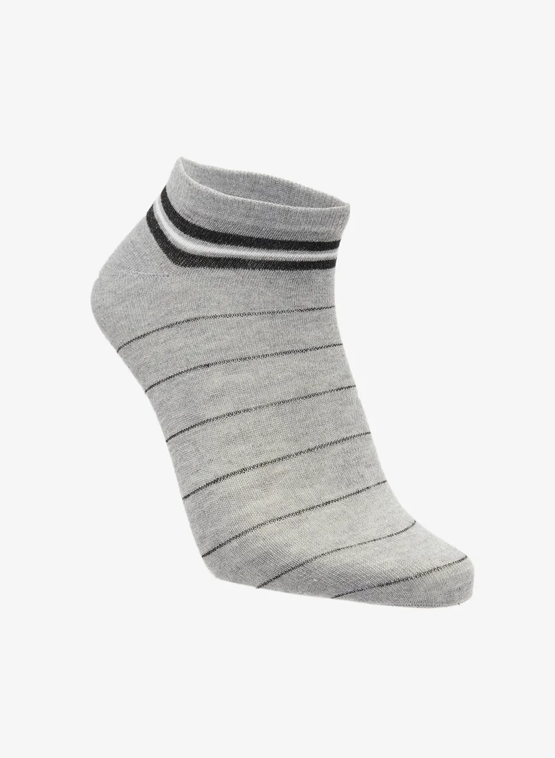 سفنتي فايف بيسيكس Pack Of 3 Ankle Socks