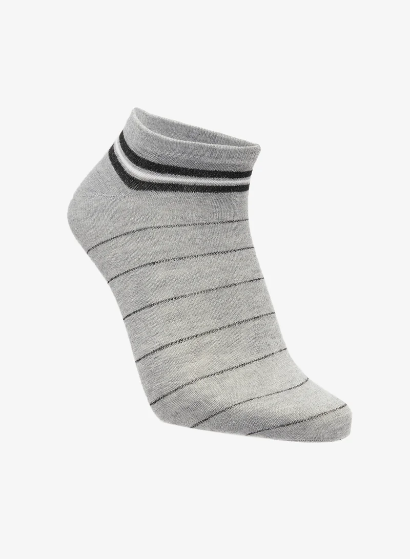 سفنتي فايف بيسيكس Pack Of 3 Ankle Socks